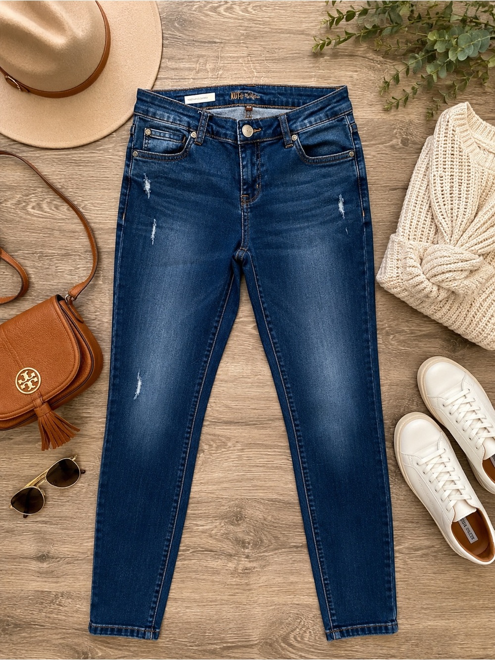 Kut from the Kloth Toothpick Skinny Jeans Women’s Size 4S Short Dark Wash